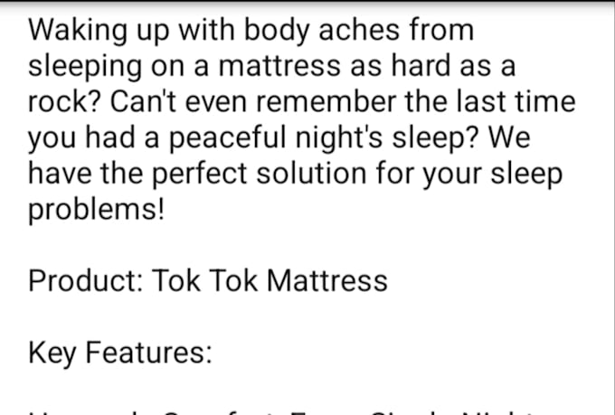 write persuasive mattress copy to boost your sales